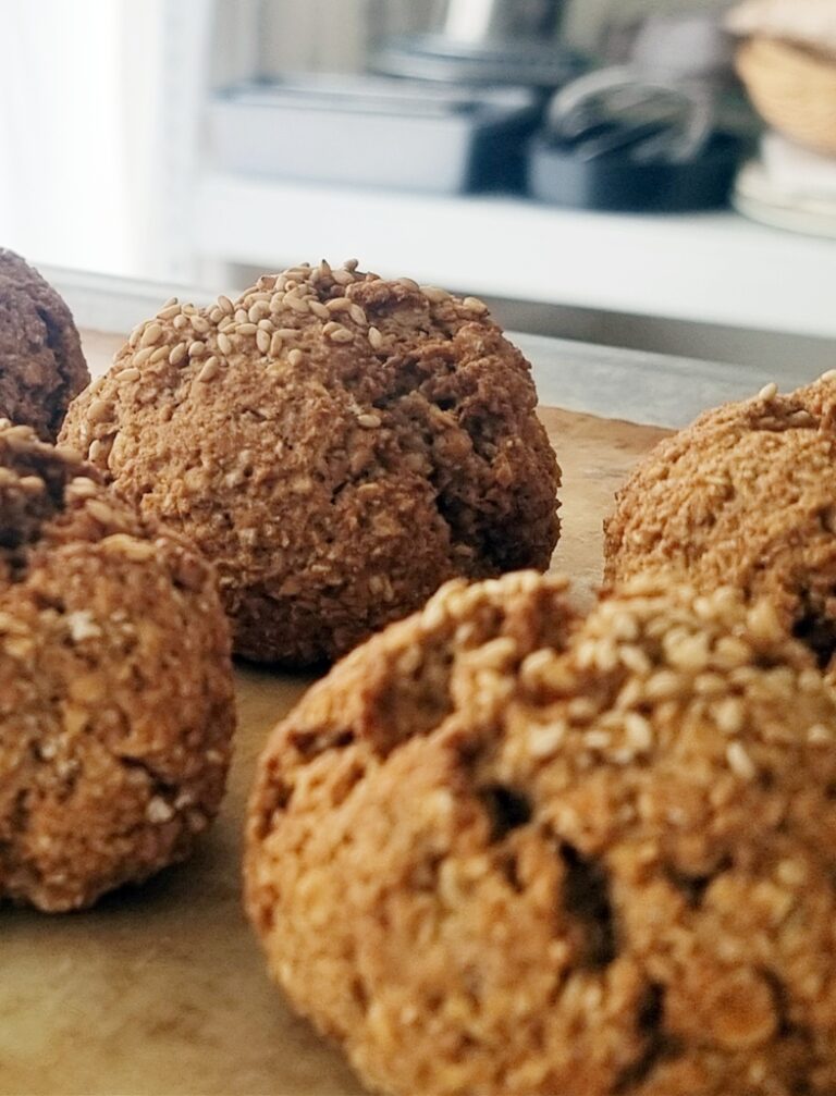 퀵 오트밀로 만드는 초간단 건강빵